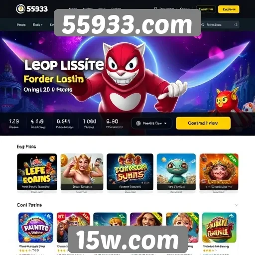 Avaliação da experiência do usuário em 55933.com